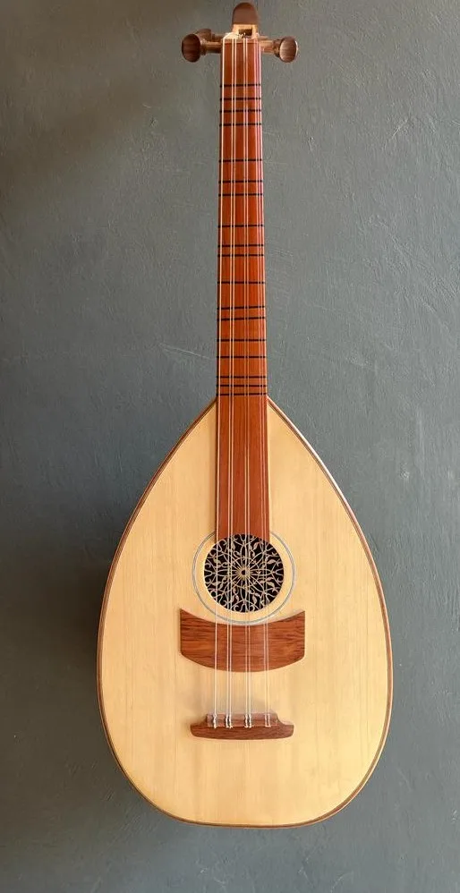 Ceviz Türk Lavtası, 64 Cm Tel Boyu